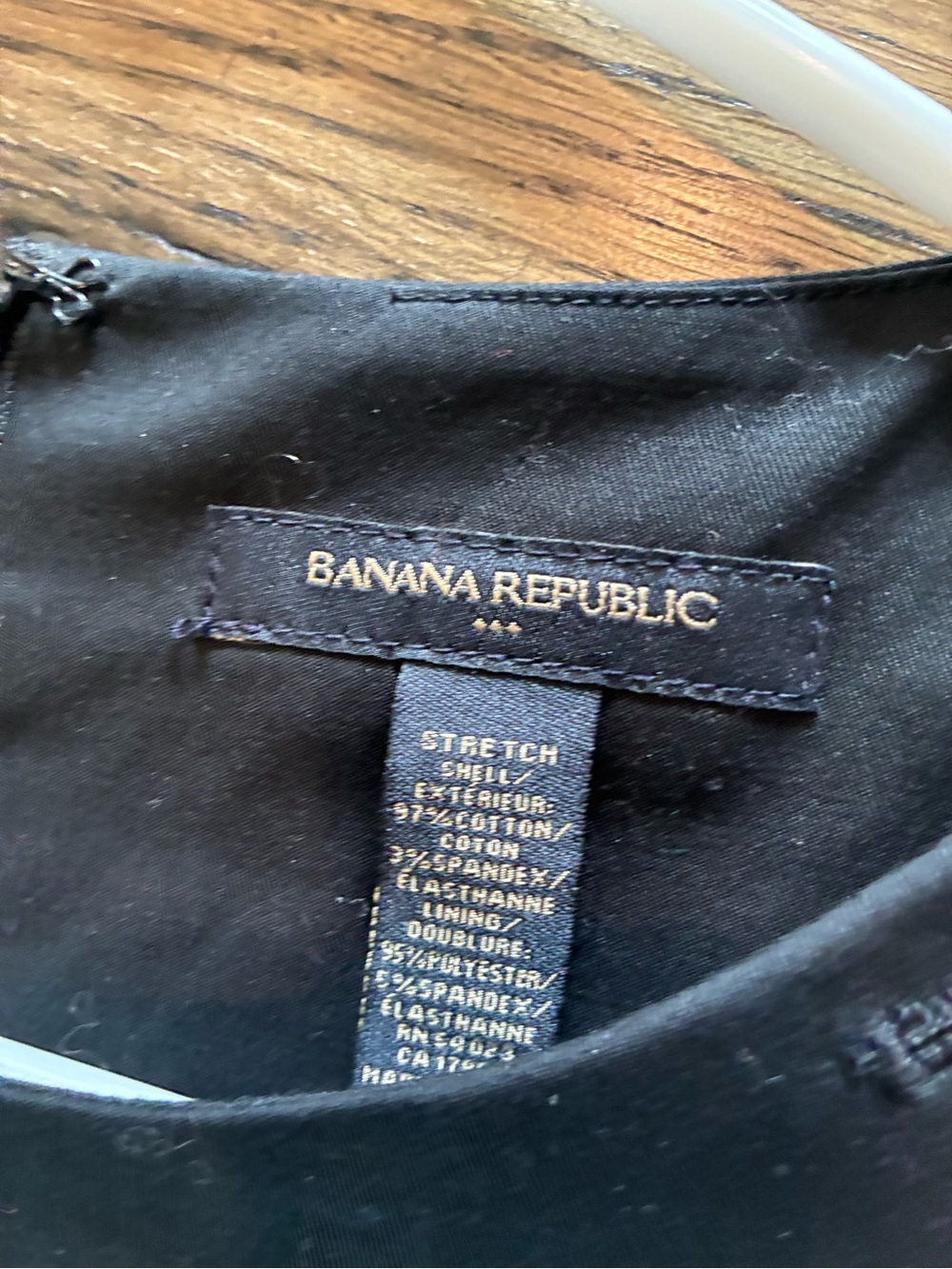 Banana Republic Black Sleeveless Sheath Midi Dress - Picture 4 of 5